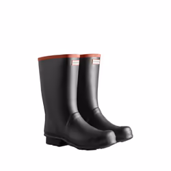 Hunter Unisex Adult Argyll Knee-High Wellington Boots - 7 UK, Black