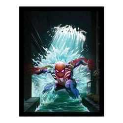 Spider-Man Water Framed Poster
