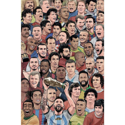 Pyramid International Legends Football's Greatest Players Poster
