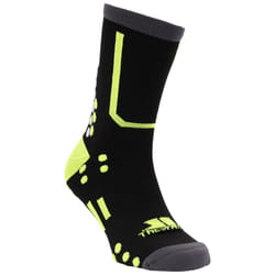 Trespass Unisex Adult Dash Cycling Compression Socks - 3 UK-6 UK, Black