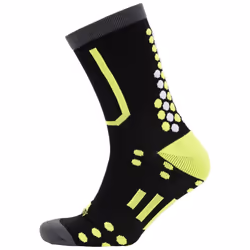 Trespass Unisex Adult Dash Cycling Compression Socks - 3 UK-6 UK, Black