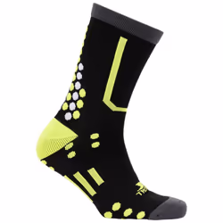Trespass Unisex Adult Dash Cycling Compression Socks - 3 UK-6 UK, Black