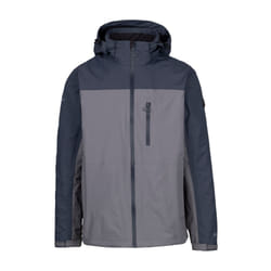 Trespass Mens Curbridge TP75 Waterproof Jacket - XXS, Storm Grey