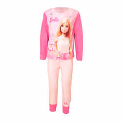Barbie Girls Grl Power Long Pyjama Set - 3-4 Years, Pink