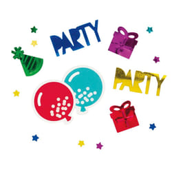 Unique Party Foil Shapes Birthday Confetti