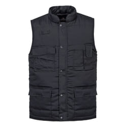 Portwest Mens Shetland Body Warmer - L, Black