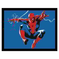 Spider-Man Web Lines Landscape Framed Poster