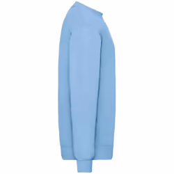 Fruit of the Loom Mens Classic 80/20 Set-in Sweatshirt - XXL, Sky Blue