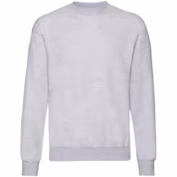 Fruit of the Loom Mens Classic 80/20 Set-in Sweatshirt - XXL, Heather Grey