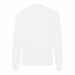 Fruit of the Loom Mens Classic 80/20 Set-in Sweatshirt - L, White