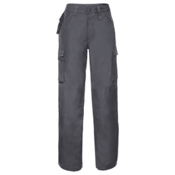 Russell Mens Heavy Duty Work Trousers - 46R, Convoy Grey