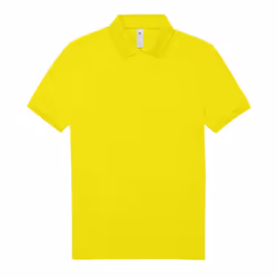 B&C Mens Polo Shirt - S, Pixel Lime