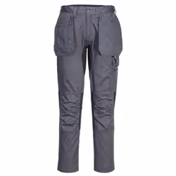 Portwest Mens WX2 Cargo Trousers - 36R, Metal Grey