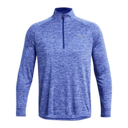 Under Armour Mens Tech Half Zip Top - M, Royal Blue