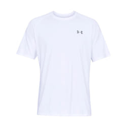 Under Armour Mens Tech T-Shirt - S, White/Grey