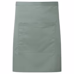 Premier Colours Front Pocket Waist Apron - One Size, Sage