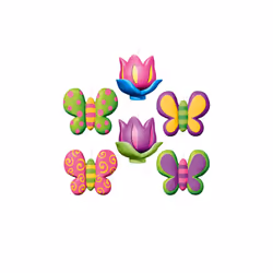 Amscan Butterfly Candles (Pack of 6)