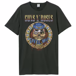 Amplified Mens Civil War Guns N Roses T-Shirt