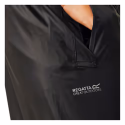 Regatta Childrens/Kids Stormbreak Waterproof Over Trousers - 7-8 Years, Black