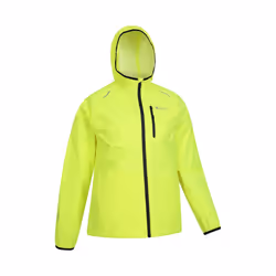Mountain Warehouse Mens Cadence Active Waterproof Jacket - XS, Bright Yellow