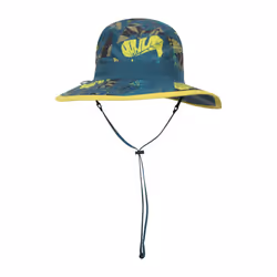 Mountain Warehouse Childrens/Kids Printed Water Resistant Sun Hat - S, Petrol
