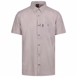 Trespass Mens Slapton Striped Woven Shirt - L, Oatmilk