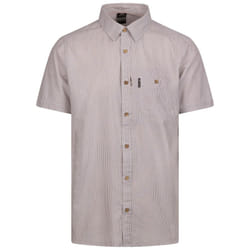 Trespass Mens Slapton Striped Woven Shirt - M, Oatmilk