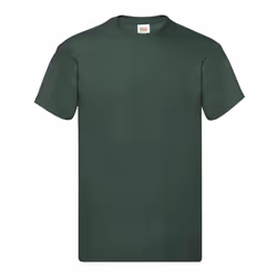 Fruit of the Loom Mens Original T-Shirt - 3XL, Bottle Green