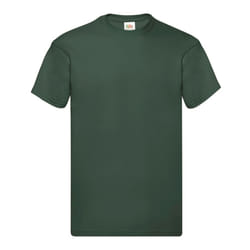 Fruit of the Loom Mens Original T-Shirt - 3XL, Bottle Green