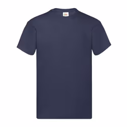 Fruit of the Loom Mens Original T-Shirt - XXL, Deep Navy