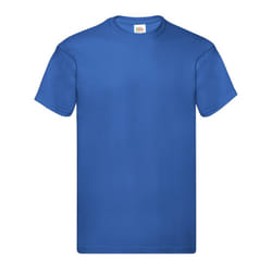 Fruit of the Loom Mens Original T-Shirt - XL, Royal Blue