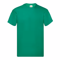 Fruit of the Loom Mens Original T-Shirt - M, Kelly Green