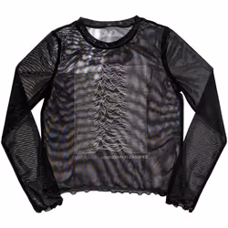 Joy Division Womens/Ladies Unknown Pleasures Long-Sleeved Crop T-Shirt - M, Black