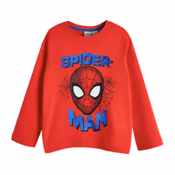 Spider-Man Boys Printed Long Pyjama Set - 7-8 Years, Blue/Red