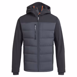 Craghoppers Mens Castleford Hybrid Jacket - 3XL, Black/Carbon Grey