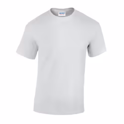 Gildan Unisex Adult Heavy Cotton T-Shirt - S, White