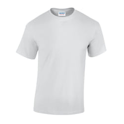 Gildan Unisex Adult Heavy Cotton T-Shirt - XL, White