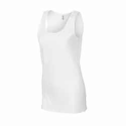 Gildan Womens/Ladies Softstyle Tank Top - M, White