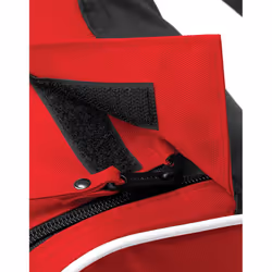 Quadra Teamwear Shoe Bag - One Size, Black/Classic Red/White