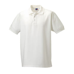Russell Mens Ultimate Classic Polo Shirt - XS, White