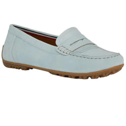 Geox Womens/Ladies Kosmopolis Suede Moccasins - 7.5 UK, Light Blue