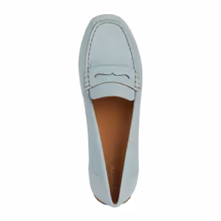 Geox Womens/Ladies Kosmopolis Suede Moccasins - 7.5 UK, Light Blue