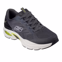 Skechers Mens Ventura Skech-Air Trainers - 12 UK, Charcoal/Lime