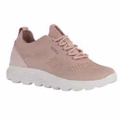 Geox Womens/Ladies Spherica Suede Trainers - 5 UK, Light Rose