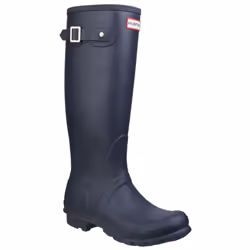Hunter Womens/Ladies Original Tall Wellington Boots - 8 UK, Navy