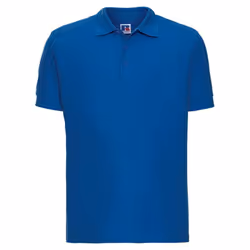 Russell Mens Ultimate Classic Cotton Polo Shirt - XS, Azure
