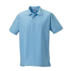 Russell Mens Ultimate Classic Cotton Polo Shirt - XS, Sky