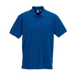 Russell Mens Ultimate Classic Cotton Polo Shirt - S, Bright Royal Blue