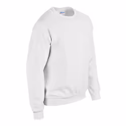 Gildan Unisex Adult Heavy Blend Crew Neck Sweatshirt - S, White