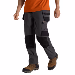 Craghoppers Unisex Adult Sheffield Detachable Holster Pocket Cargo Trousers - 34R, Carbon Grey/Black